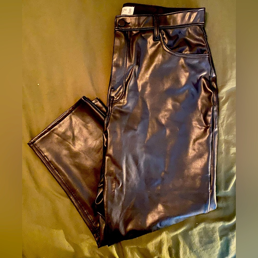 Leather pants
